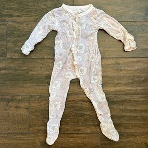 KicKee pants 6-9 months button pajamas